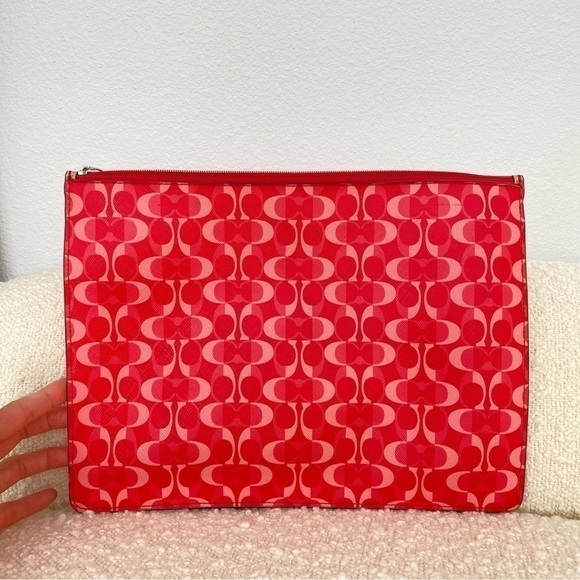 Coach Authentic iPad Case Sleeve Signature Logo tablet iPad sleeve case - Picture 4 of 8